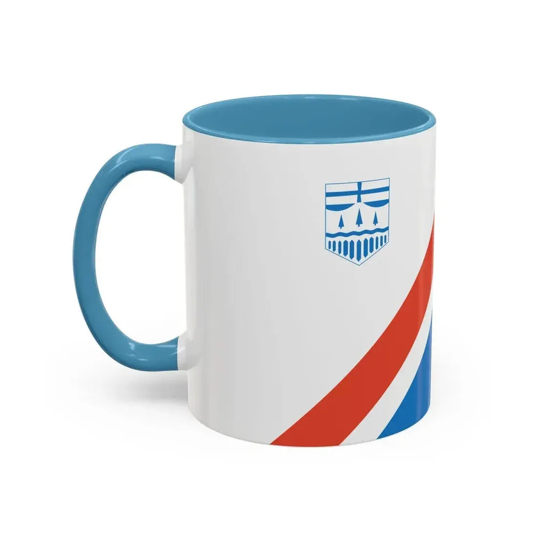 Flag of St Albert Alberta Canada - Accent Coffee Mug - Go Mug Yourself
