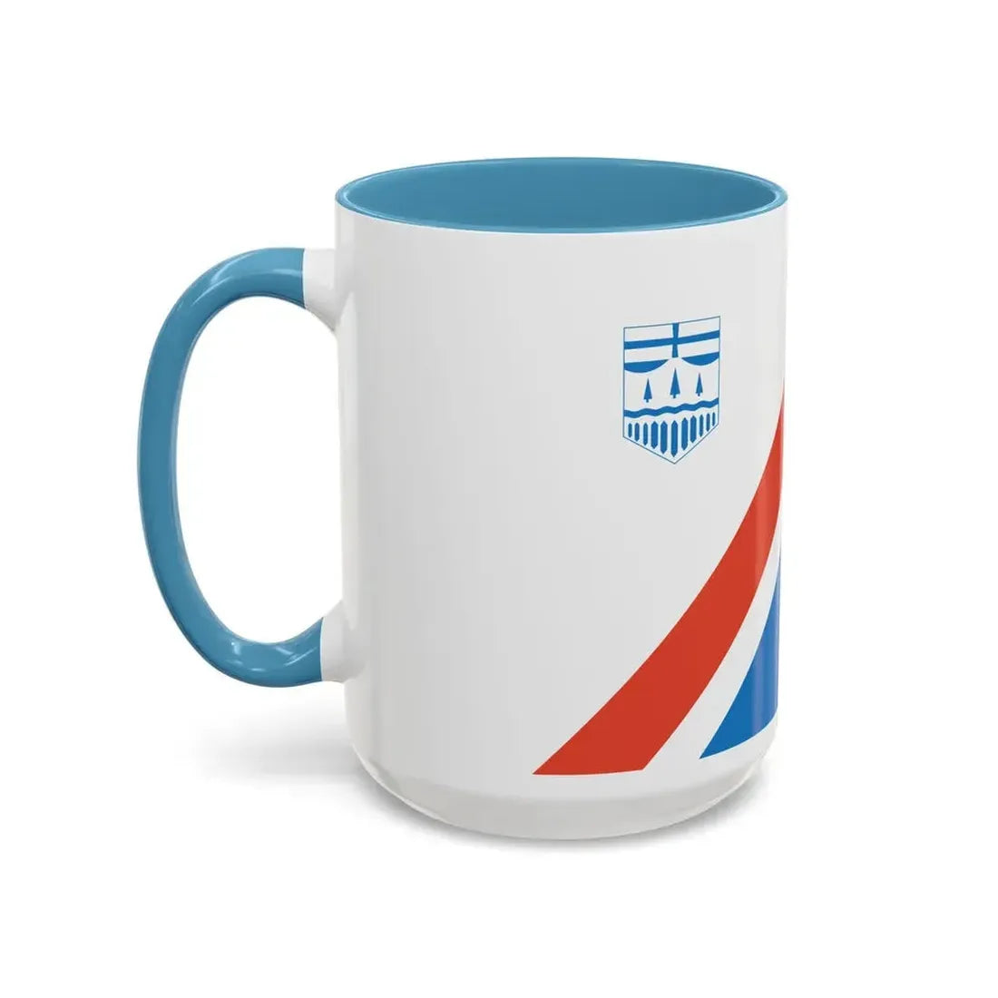 Flag of St Albert Alberta Canada - Accent Coffee Mug - Go Mug Yourself