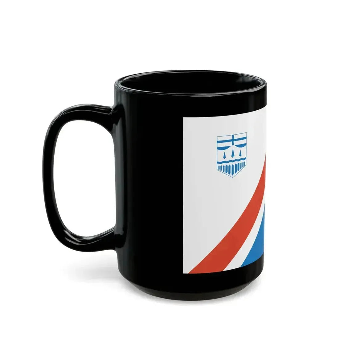 Flag of St Albert Alberta Canada - Black Coffee Mug - Go Mug Yourself