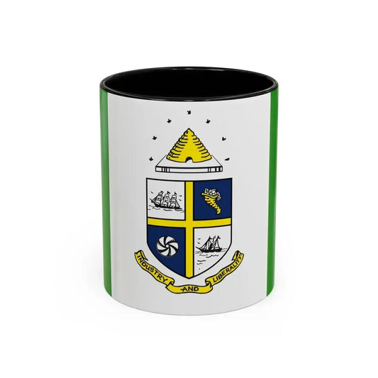 Flag of St Catharines Ontario Canada - Accent Coffee Mug 11oz Black - Go Mug Yourself