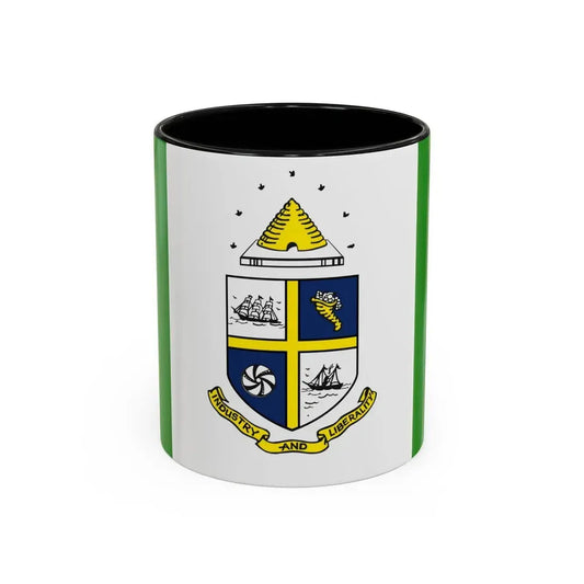 Flag of St Catharines Ontario Canada - Accent Coffee Mug 11oz Black - Go Mug Yourself