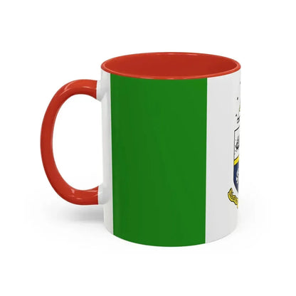 Flag of St Catharines Ontario Canada - Accent Coffee Mug - Go Mug Yourself