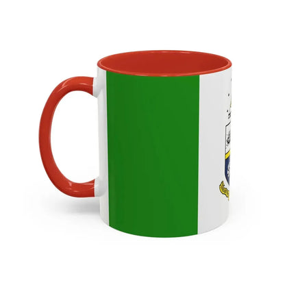 Flag of St Catharines Ontario Canada - Accent Coffee Mug - Go Mug Yourself