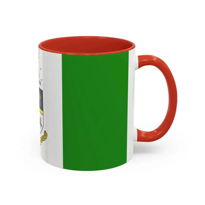 Flag of St Catharines Ontario Canada - Accent Coffee Mug - Go Mug Yourself