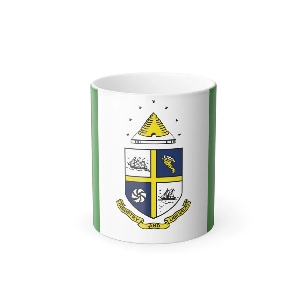 Flag of St Catharines Ontario Canada - Color Changing Coffee Mug-11oz-Go Mug Yourself