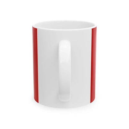 Flag of St. Clair County Alabama (United States) White Coffee Mug - Go Mug Yourself
