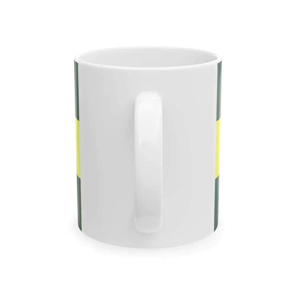 Flag of St. Clair County Illinois (United States) White Coffee Mug - Go Mug Yourself