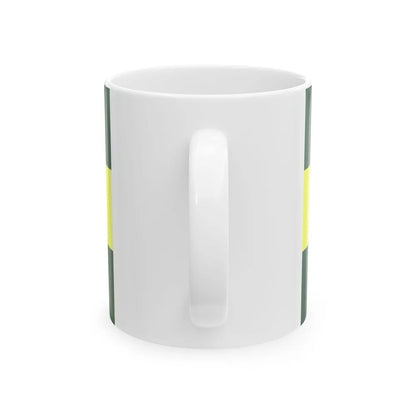 Flag of St. Clair County Illinois (United States) White Coffee Mug - Go Mug Yourself