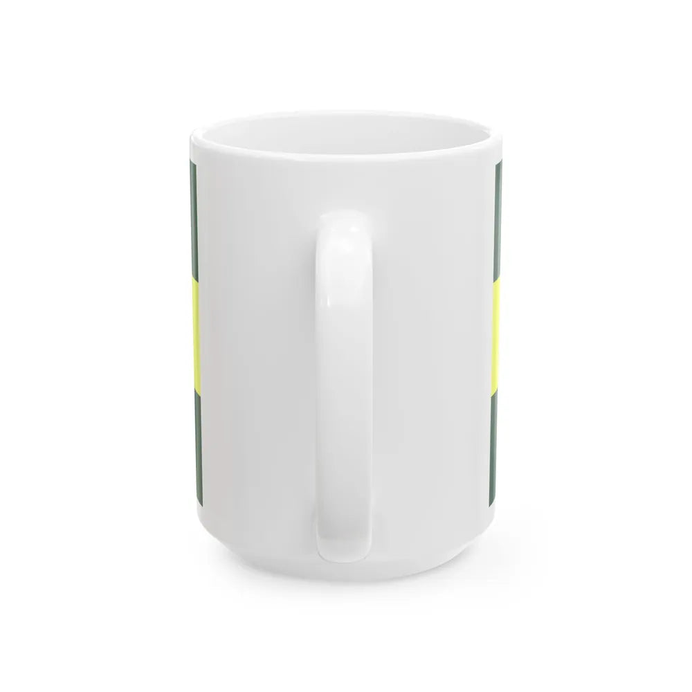 Flag of St. Clair County Illinois (United States) White Coffee Mug - Go Mug Yourself