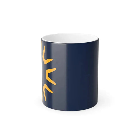 Flag of St George, Utah - Color Changing Coffee Mug 11oz - Go Mug Yourself