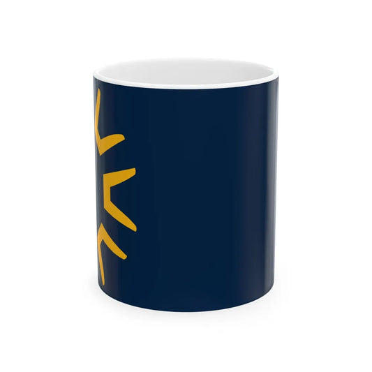 Flag of St George Utah (United States) White Coffee Mug 11oz - Go Mug Yourself