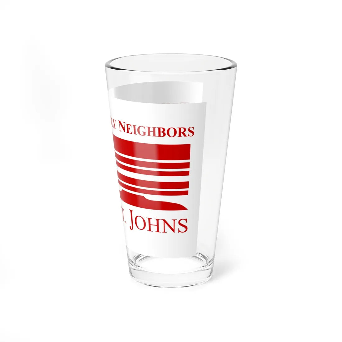 Flag of St. Johns Arizona (United States) Pint Glass 16oz - Go Mug Yourself