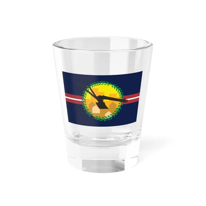 Flag of St. Louis County Missouri (United States) Shot Glass 1.5oz 1.5oz - Go Mug Yourself
