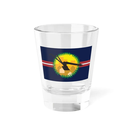 Flag of St. Louis County Missouri (United States) Shot Glass 1.5oz 1.5oz - Go Mug Yourself