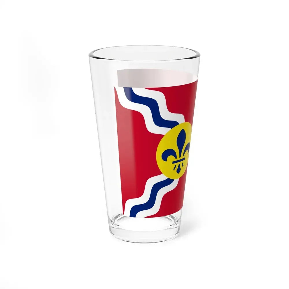 Flag of St. Louis, Missouri - Pint Glass 16oz - Go Mug Yourself