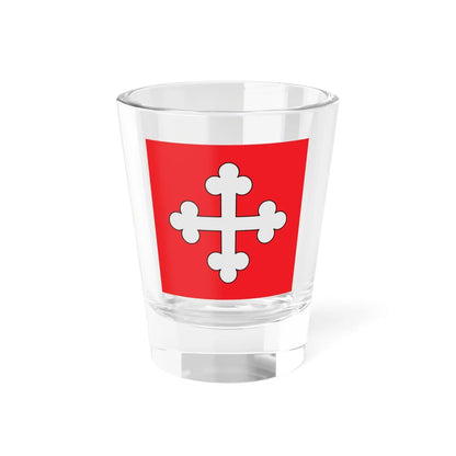 Flag of St-Maurice abbey (Switzerland) Shot Glass 1.5oz 1.5oz - Go Mug Yourself