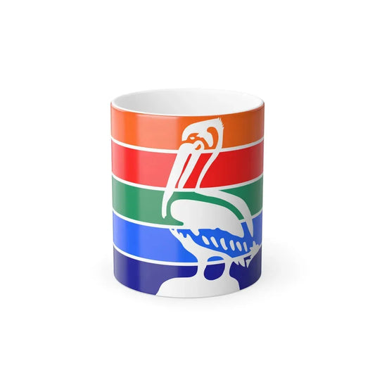 Flag of St. Petersburg, Florida - Color Changing Coffee Mug 11oz - Go Mug Yourself