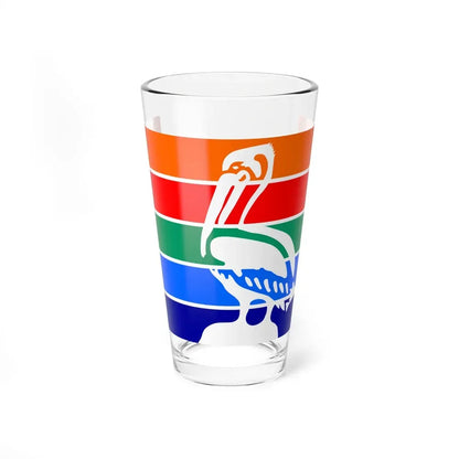 Flag of St. Petersburg, Florida - Pint Glass 16oz 16oz - Go Mug Yourself