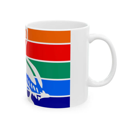 Flag of St. Petersburg Florida (United States) White Coffee Mug - Go Mug Yourself