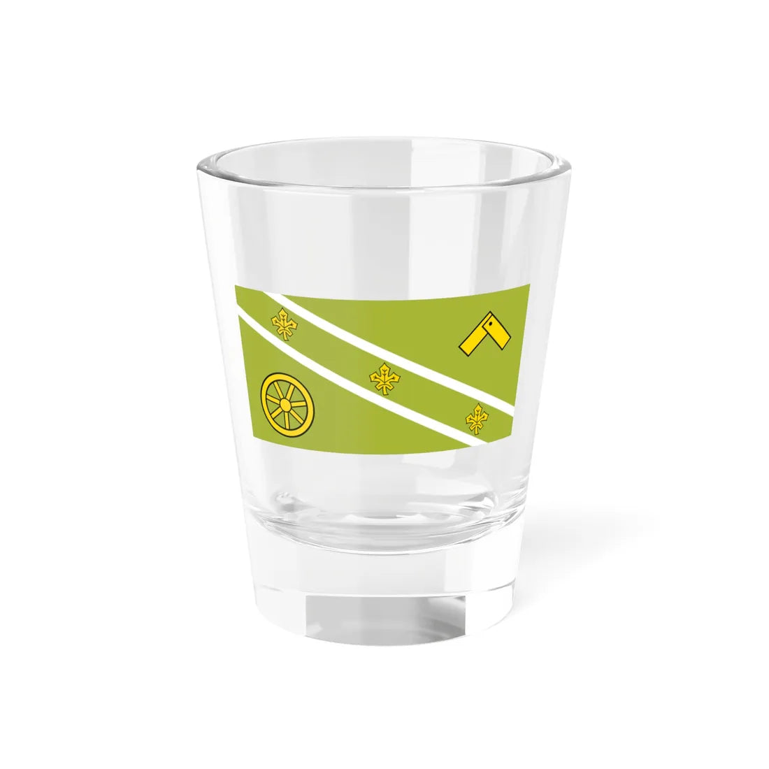 Flag of St Thomas Ontario (Canada) Shot Glass 1.5oz 1.5oz - Go Mug Yourself