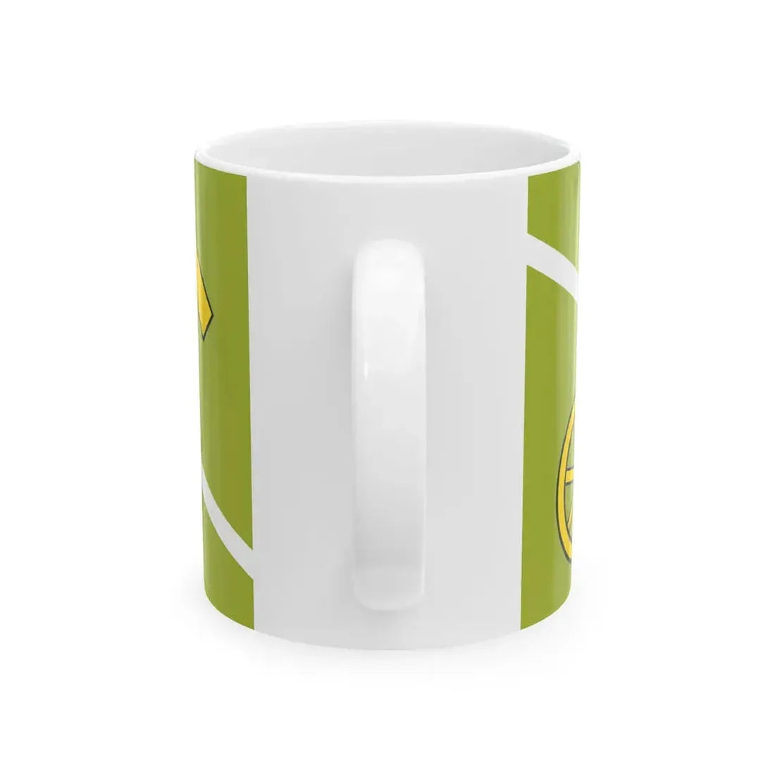 Flag of St Thomas Ontario (Canada) White Coffee Mug - Go Mug Yourself