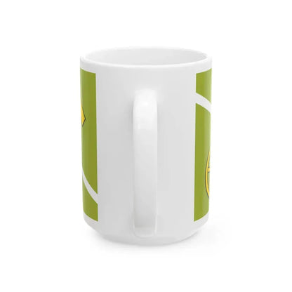 Flag of St Thomas Ontario (Canada) White Coffee Mug - Go Mug Yourself