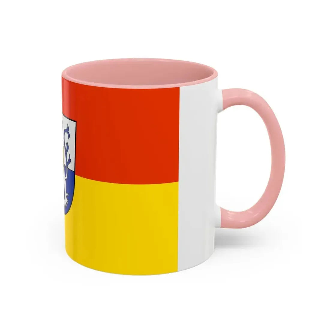 Flag of St Wendel Germany - Accent Coffee Mug - Go Mug Yourself