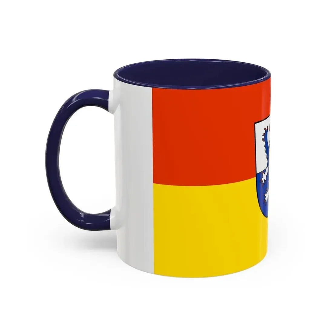 Flag of St Wendel Germany - Accent Coffee Mug - Go Mug Yourself