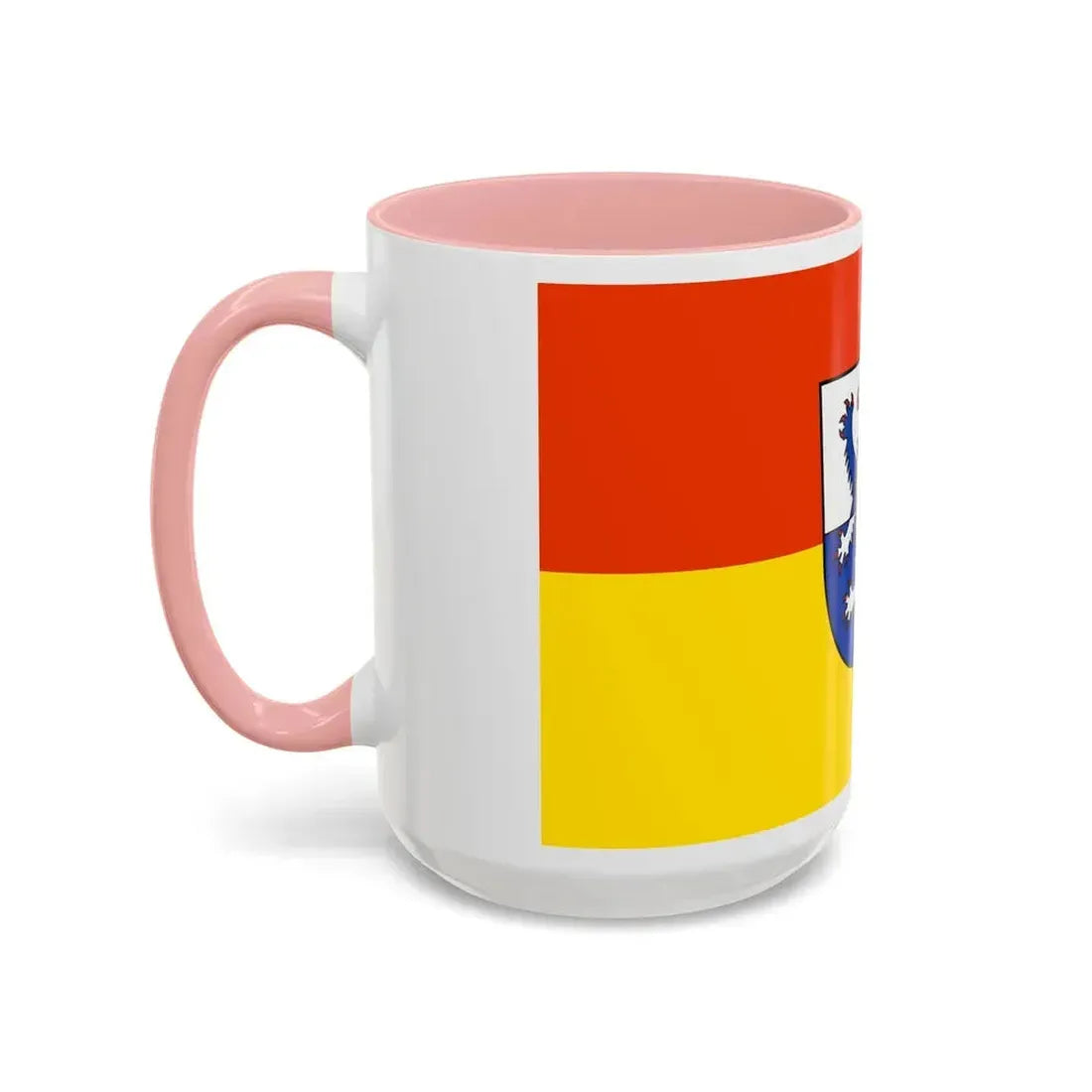 Flag of St Wendel Germany - Accent Coffee Mug - Go Mug Yourself