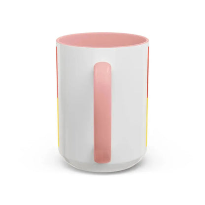 Flag of St Wendel Germany - Accent Coffee Mug - Go Mug Yourself