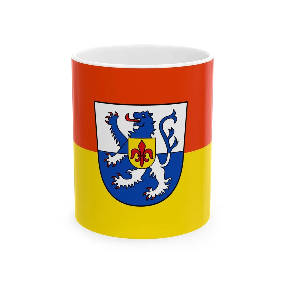 Flag of St Wendel Germany - White Coffee Mug-11oz-Go Mug Yourself