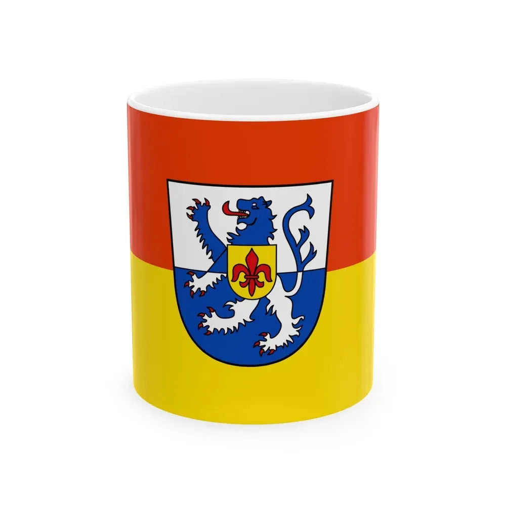 Flag of St Wendel Germany - White Coffee Mug 11oz - Go Mug Yourself