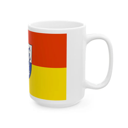 Flag of St Wendel Germany - White Coffee Mug-Go Mug Yourself