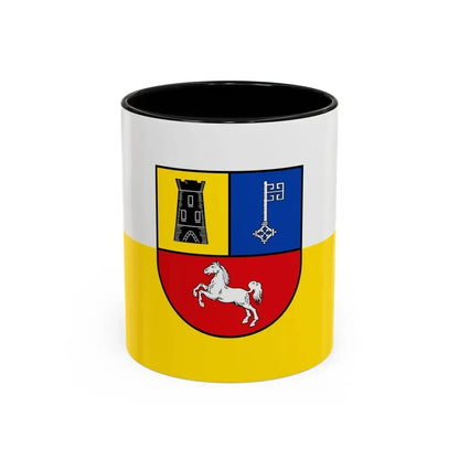 Flag of Stade Germany - Accent Coffee Mug 11oz Black - Go Mug Yourself