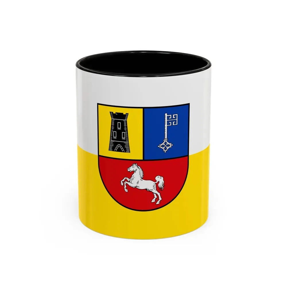 Flag of Stade Germany - Accent Coffee Mug 11oz Black - Go Mug Yourself