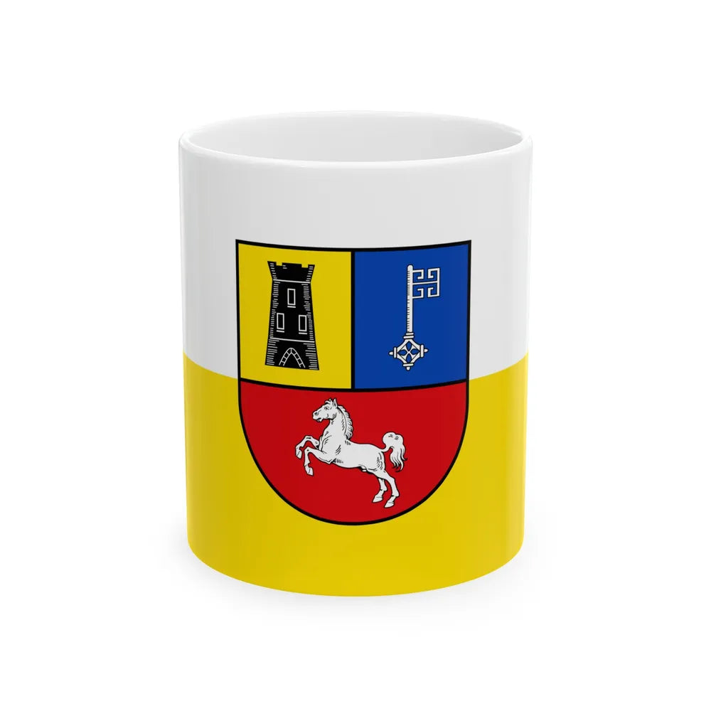 Flag of Stade Germany - White Coffee Mug-11oz-Go Mug Yourself