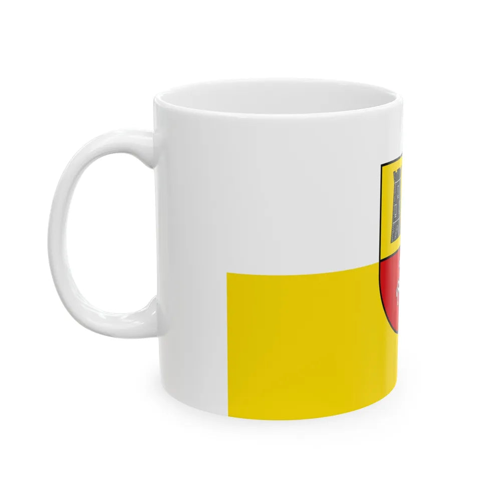 Flag of Stade Germany - White Coffee Mug-Go Mug Yourself