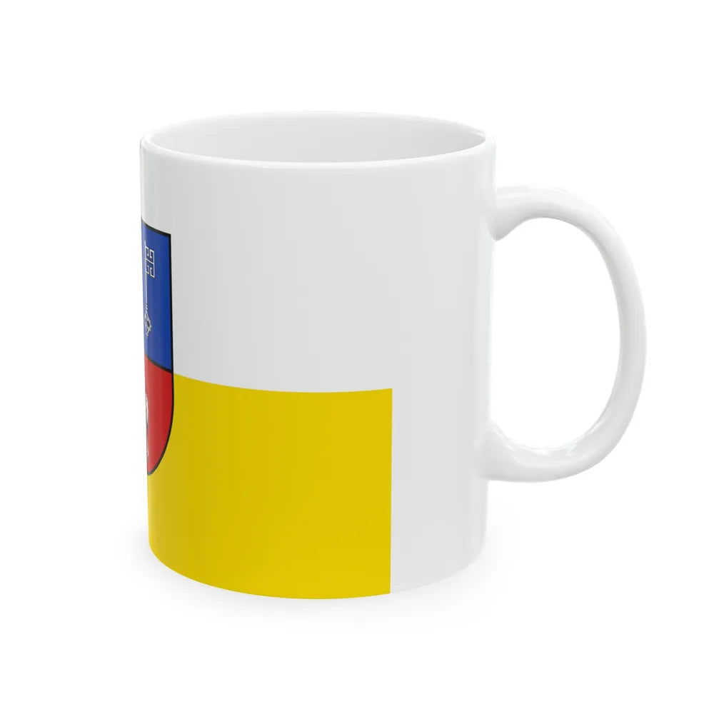 Flag of Stade Germany - White Coffee Mug-Go Mug Yourself