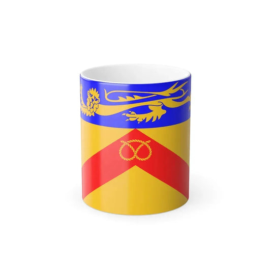 Flag of Staffordshire council UK - Color Changing Coffee Mug 11oz - Go Mug Yourself