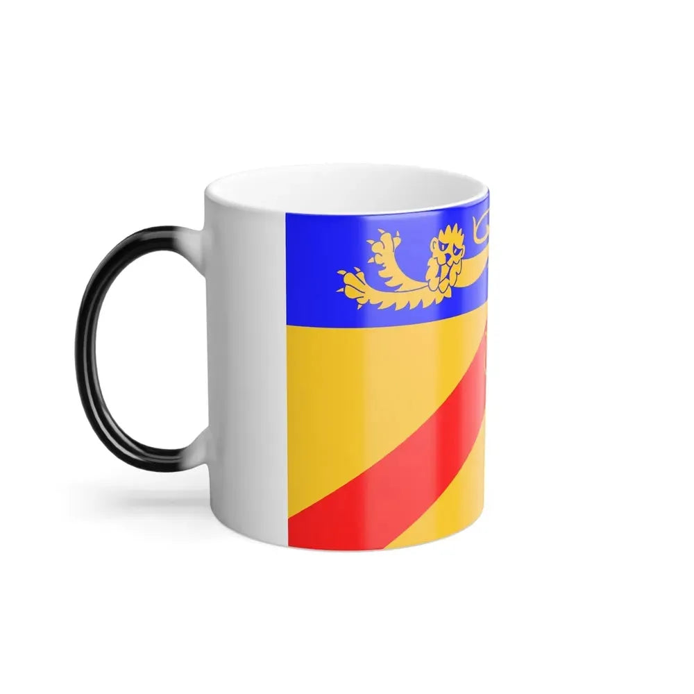 Flag of Staffordshire council UK - Color Changing Coffee Mug - Go Mug Yourself