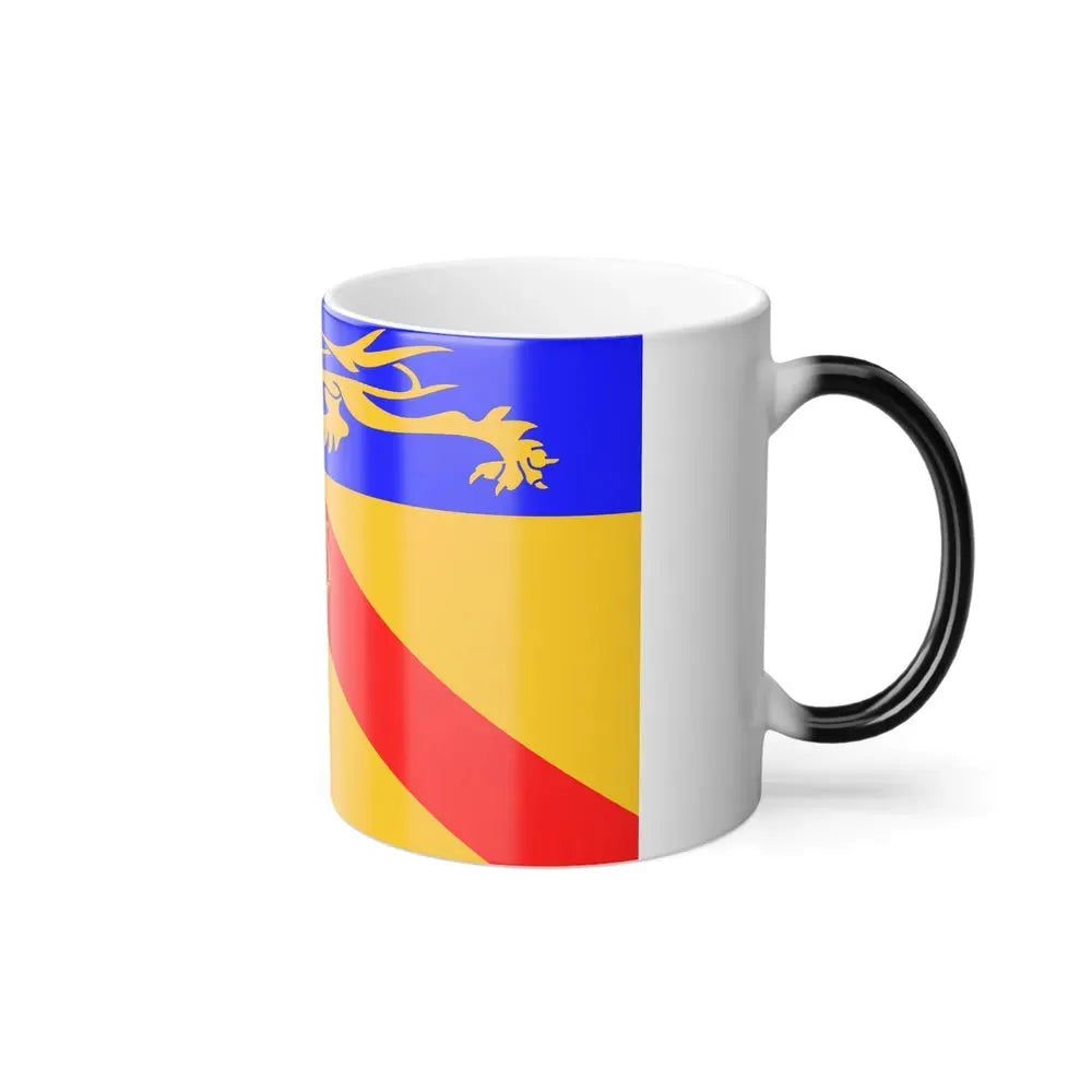 Flag of Staffordshire council UK - Color Changing Coffee Mug - Go Mug Yourself