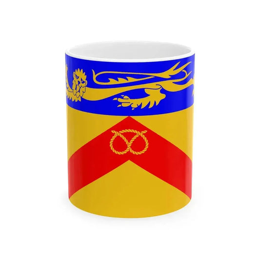 Flag of Staffordshire council UK - White Coffee Mug 11oz - Go Mug Yourself