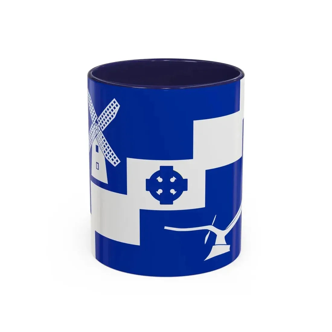 Flag of Staining UK - Accent Coffee Mug 11oz Navy - Go Mug Yourself