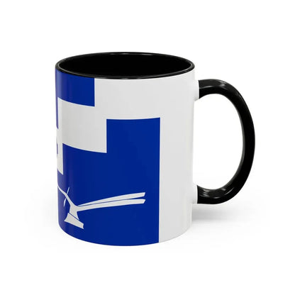 Flag of Staining UK - Accent Coffee Mug - Go Mug Yourself