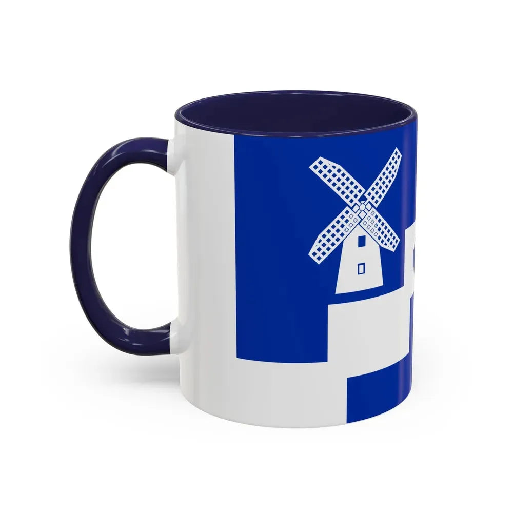Flag of Staining UK - Accent Coffee Mug - Go Mug Yourself
