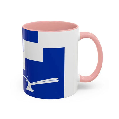 Flag of Staining UK - Accent Coffee Mug - Go Mug Yourself
