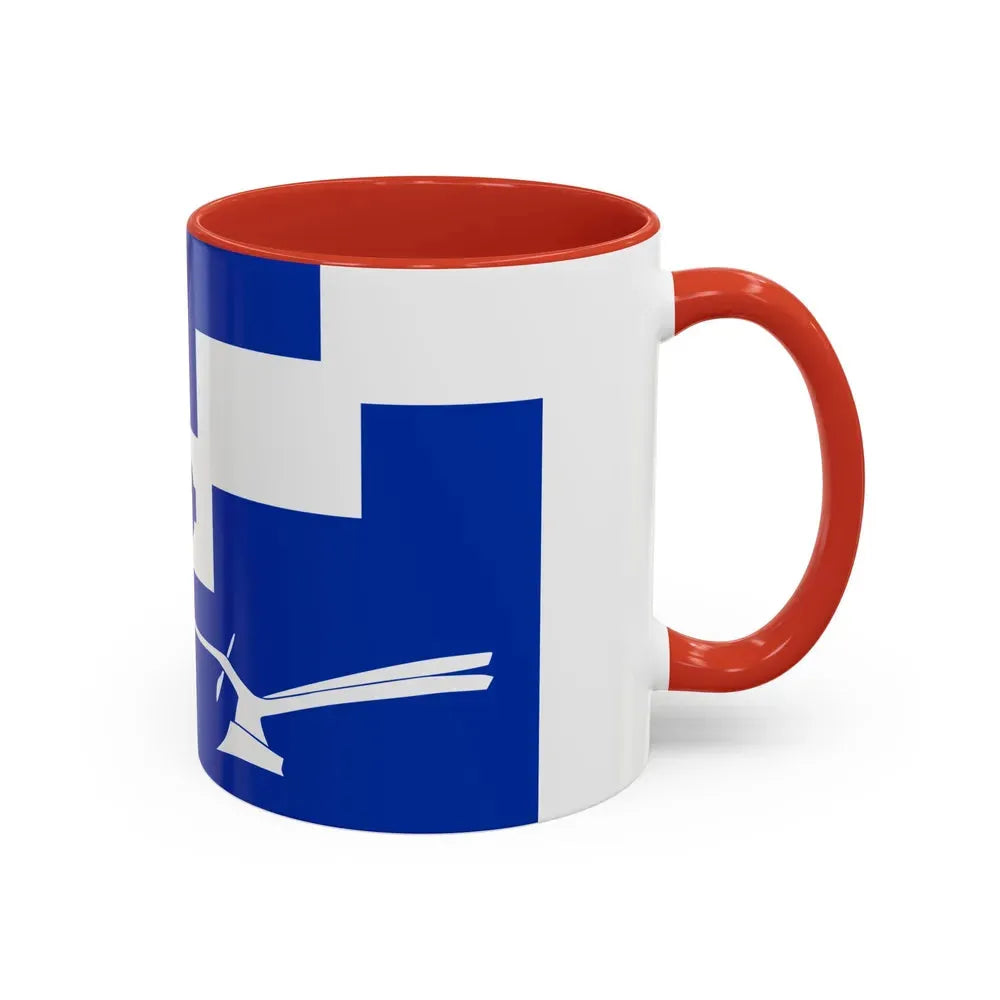 Flag of Staining UK - Accent Coffee Mug - Go Mug Yourself