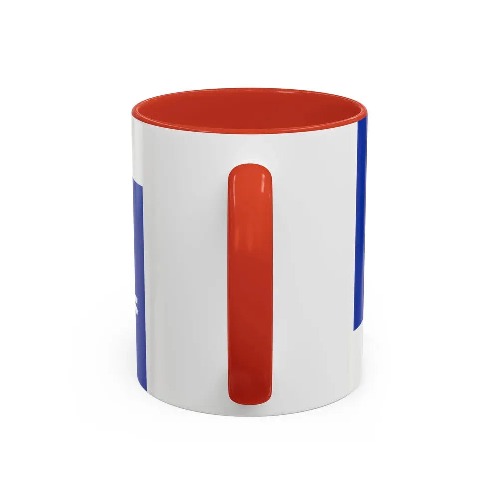Flag of Staining UK - Accent Coffee Mug - Go Mug Yourself