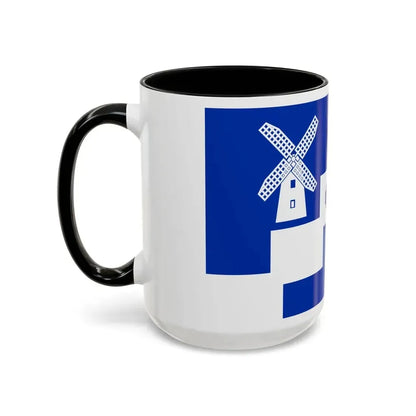 Flag of Staining UK - Accent Coffee Mug - Go Mug Yourself