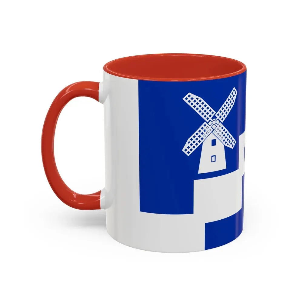 Flag of Staining UK - Accent Coffee Mug - Go Mug Yourself
